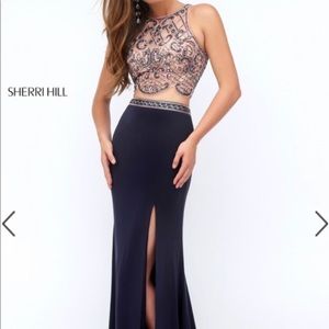 Sherri Hill two piece dress style #50157